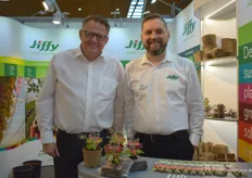 Friedrich-Wilhelm Eiermann and Jürgen Rost from Jiffy Products International BV